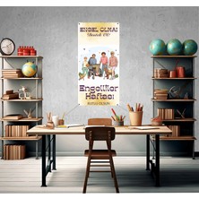 Deko Gonya Engelliler Haftası Engel Olma Temalı Fotoğraf Panosu Branda 100X200