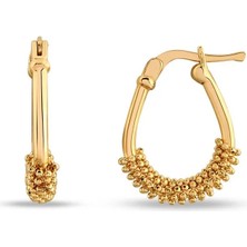 Şehrin Kuyumcusu Altın Tasarım Küpe