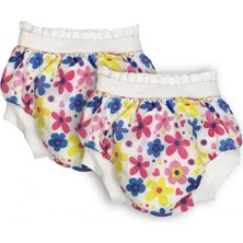 Sema Baby 2'li  Desenli Lüks Alıştırma Külodu No.1 10-15 kg - Flowers