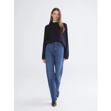 LC Waikiki Indigo Slim Fit Kadın Jean Pantolon