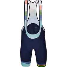 Santini Ucı World Cycling Championship Cloudscape Askılı Unisex Bisiklet Taytı RE1075FBCLOUD3WCG