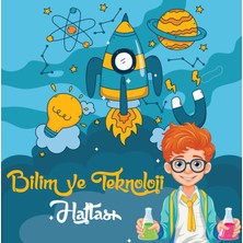 Deko Gonya Bilim ve Teknoloji Haftası Fotoğraf Panosu Branda 100X100