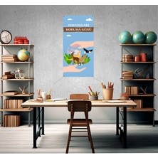 Deko Gonya Hayvanları Koruma Günü Fotoğraf Panosu Branda 100X200