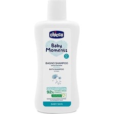 Chicco Baby Moments Doğal Saç ve Vücut Şampuan 200 ml Parabensiz Hassas Ciltler İçin Arındırıcı