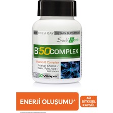 Suda Vitamin B-50 Complex 60 Bitkisel Kapsül