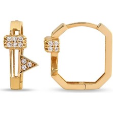 Şehrin Kuyumcusu Altın Tasarım Küpe