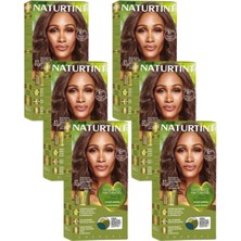 Naturtint 6.7 Açık Çikolata Doğal Saç Boyası 170ML 6'lı Set