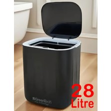 Greentech Sensörlü 28 Litre Çöp Kovası (Şarj Edilebilir Lityum Pilli) / GT-SC07S