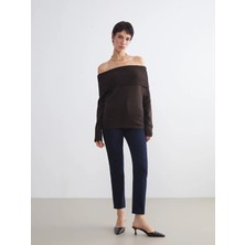 LC Waikiki Siyah Slim Fit Kadın Jean Pantolon