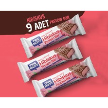 Trio Move Hibiskus ve Sütlü Çikolatalı, %33 Protein, 50 G x 9 Adet Protein Bar 40007-HIBISKUS Renkli