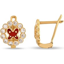 Şehrin Kuyumcusu Altın Çocuk Küpesi