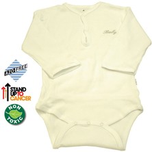 Sema Baby Uzun Kol Kaşkorse Badi (Body) - Ekru  12-18 Ay