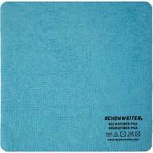 Pva Destekli Profesyonel Mikrofiber Cam Ayna ve Krom Temizlik  Bezi 30X30 Schön Weiter