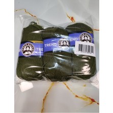 Ören Bayan Trend Haki El Örgü Ipi (3 Adet) - Renk: 077