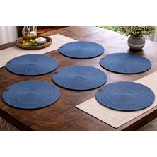 Ecem Home 6'lı Örme Hasır Supla