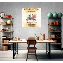 Deko Gonya Engelliler Haftası Engel Olma Temalı Fotoğraf Panosu Branda 100X100