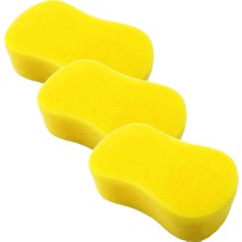 Euroist ( 3 Adet ) Oto Yıkama Süngeri, Araba Köpürtme Temizleme Yumuşak Oto Süngeri