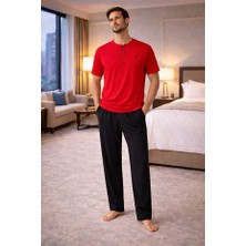Polo Republica Kısa Kol Erkek Pijama Takım 3415