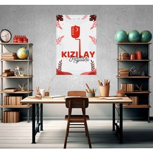 Deko Gonya Kızılay Haftası Fotoğraf Panosu Branda 100X150