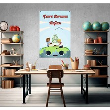 Deko Gonya Çevre Koruma Haftası Fotoğraf Panosu Branda 100X150