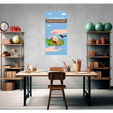 Deko Gonya Hayvanları Koruma Günü Fotoğraf Panosu Branda 100X200