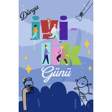 Deko Gonya Dünya Iyilik Günü Fotoğraf Panosu Branda 100X150