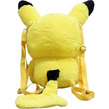 K-Yonlineticaret Sevimli Peluş Pikachu Sırt Çantası