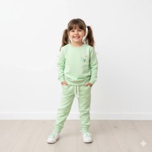 Bebolly Ikili Takım Beep Baskılı Uzun Kol Beli Lastikli Mevsimlik Eşofman Takımı