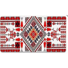 Sge Teknoloji 70X30 cm Antika Desen Kaydırmaz Taban Speed Yüzey Oyuncu Mouse Pad Gaming