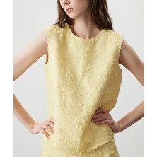 Miss İpekyol Püsküllü dokulu bluz IS1260006050087