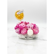 PerloraCo Çiçek Mum