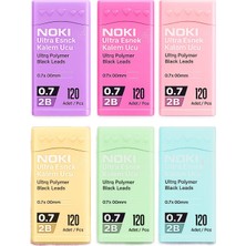 Noki Ultra Esnek 60 mm Kalem Ucu 0.7 120 Li Pastel (7216P-07) 1 Tüp