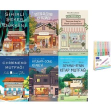 Epsilon Yayınevi Kore Edebiyatı Sevilenler 6'lı Set / Hyunam-Dong Kitabevibotero Ailesi+Soyang Rinin Kitap Kalem Seti