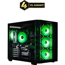 Monster Tulpar Td3 V1.8.2 Intel Core I5 14400F H610 Anakart 16GB 1tb Rx 7600 Freedos Masaüstü Oyun Bilgisayarı - Siyah