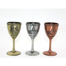 K-Yonlineticaret Metal Istanbul Yöresel Kadeh Bardak