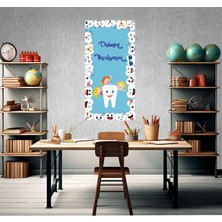 Deko Gonya Dişlerimi Fırçalıyorum Fotoğraf Panosu Branda 100X200