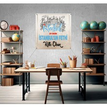 Deko Gonya Istanbul'un Fethi Fotoğraf Panosu Branda 100X100