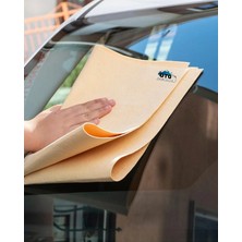 Euroist Oto Temizlik Güderi Bezi Oto / Araba Yıkama ve Kurulama Bezi Büyük Boy Güderi 50 x 70 cm