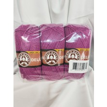 Ören Bayan Deluxıa Mor El Örgü Ipi (3 Adet) - Renk: 051