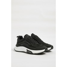 Faruk Balkanas Tomas Model Kombinasyonlu Deri Ithal Taban Sneaker Ayakkabı