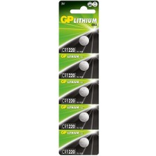 Store Mania Gp 3V CR1220 Lityum Pil 5'li Kart