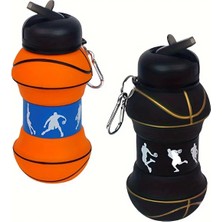 Luz&Pos Basketbol Topu Tasarımlı Akordiyon Su Şişesi