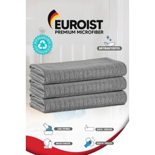Euroist Mikrofiber Telli Zor Kir Temizlik Bezi | Mutfak, Halı, Koltuk, Banyo Temizliği (3 Adet)