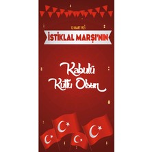 Deko Gonya 12 Mart 1921 Istaklal Marşı'nın Kabulü Fotoğraf Panosu Branda 100X200