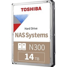 Toshiba N300 14TB 7200RPM 512MB - HDWG51EUZSVA