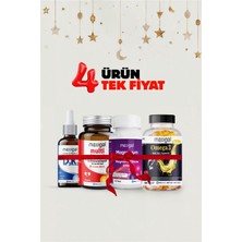 Maxigal Ramazan Enerji & Denge 4’lü Paket Multivitamin Magnesium D3K2 Omega 3 60 Kapsül