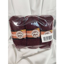 Ören Bayan Deluxıa Bordo El Örgü Ipi (3 Adet) - Renk: 035