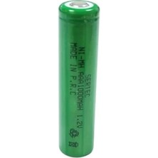 Store Mania 1.2V 1000 Mah - Aaa - Ni-Mh Şarjlı Pil - Başsız / Flat Head