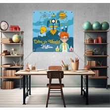 Deko Gonya Bilim ve Teknoloji Haftası Fotoğraf Panosu Branda 100X100