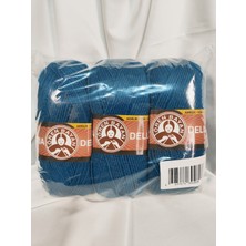 Ören Bayan Deluxıa Petrol Mavisi El Örgü Ipi (3 Adet) - Renk: 101